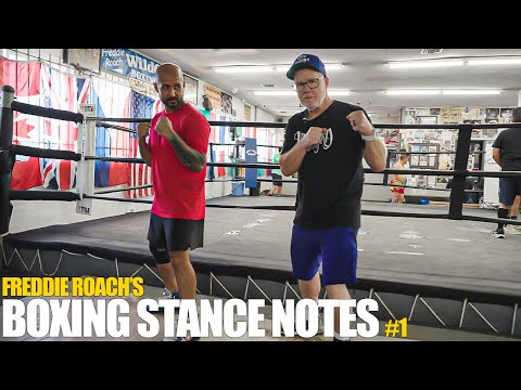 Freddie Roach’s Boxing Stance Notes #1