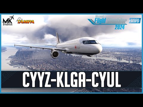 Fenix A320 for MSFS2024 | Real World Air Canada OPS | NYE in NYC | VATSIM