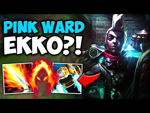 PROOF THAT PINK WARD IS NOT A SHACO ONE TRICK! (EKKO JUNGLE HARD CARRY)