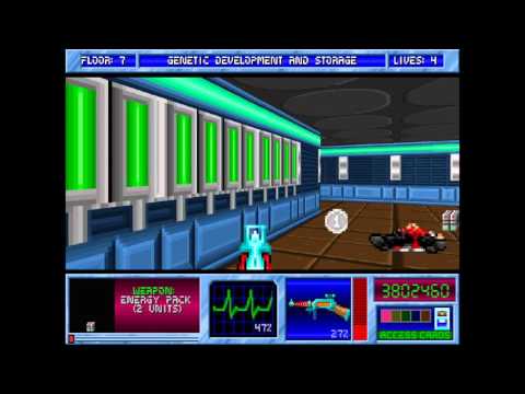 Blake Stone Aliens of Gold HD - E2M7 Genetic Development and Storage - Veteran - All Secrets