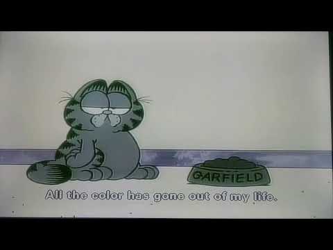 Garfield: All the Color has Gone out of My Life