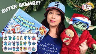 2025 Advent Calendar Stitch Keychain Set - Totally Rad or Buyer Beware