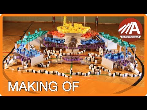 Making of - Amazing Domino Rally!