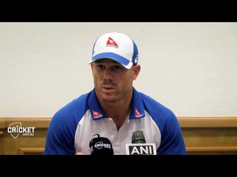 Warner discusses the Ashwin threat