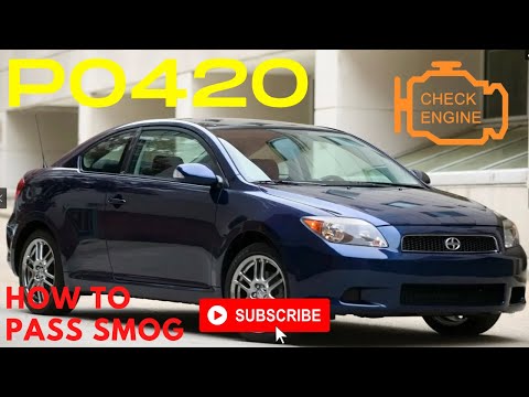 P0420 Toyota Scion TC Catalytic Converter diagnose and replace