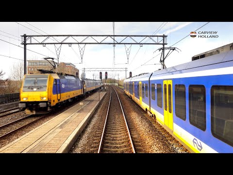 Riskante momenten voor een machinist: Utrecht - Schiphol - Hoofddorp Opstel VIRM 1/1/2023