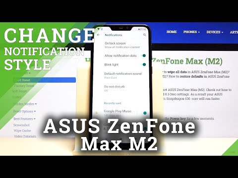 How to Open Notification Settings in ASUS Zenfone Max M2 – Set Up Notification
