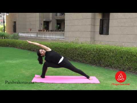 Utthita Parsvakonasana, Extended Side Angle Pose