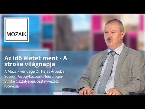 Mozaik – 2026.10.27. – Az idő életet ment - A stroke világnapja– vendég: Dr. Hajas Árpád