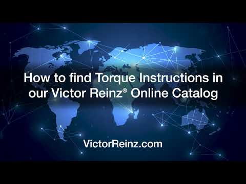 The fastest way to find ​torque instructions​ in our ​Victor Reinz​® online catalog