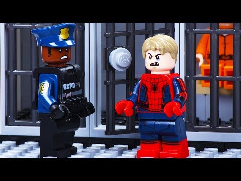Lego Spiderman Prison Break Fail