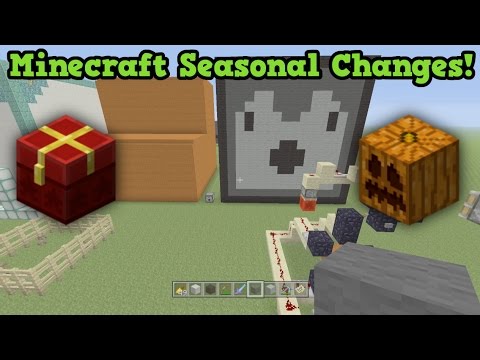 Minecraft SPECIFIC TIME Features? - ALL Seasonal Events!
