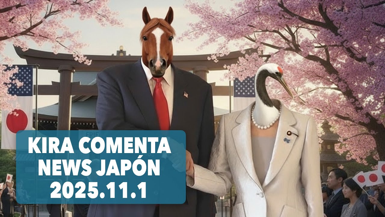 LIVE! KIRA COMENTA NEWS / TRUMP, TAKAICHI, OSOS Y UNA GRAN FABRICA