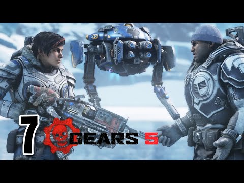 Gears 5 PL - WIELKA DZIURA W LODOWCU #7