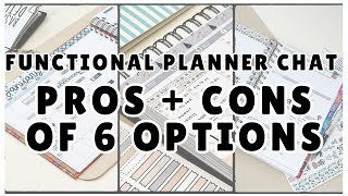 Sharing the Pros and Cons of 6 planners I'm considering for 2026