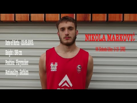 #4 Nikola Marković  - KK Sloboda Užice - Highlights 2021/22 (Roda JLS)