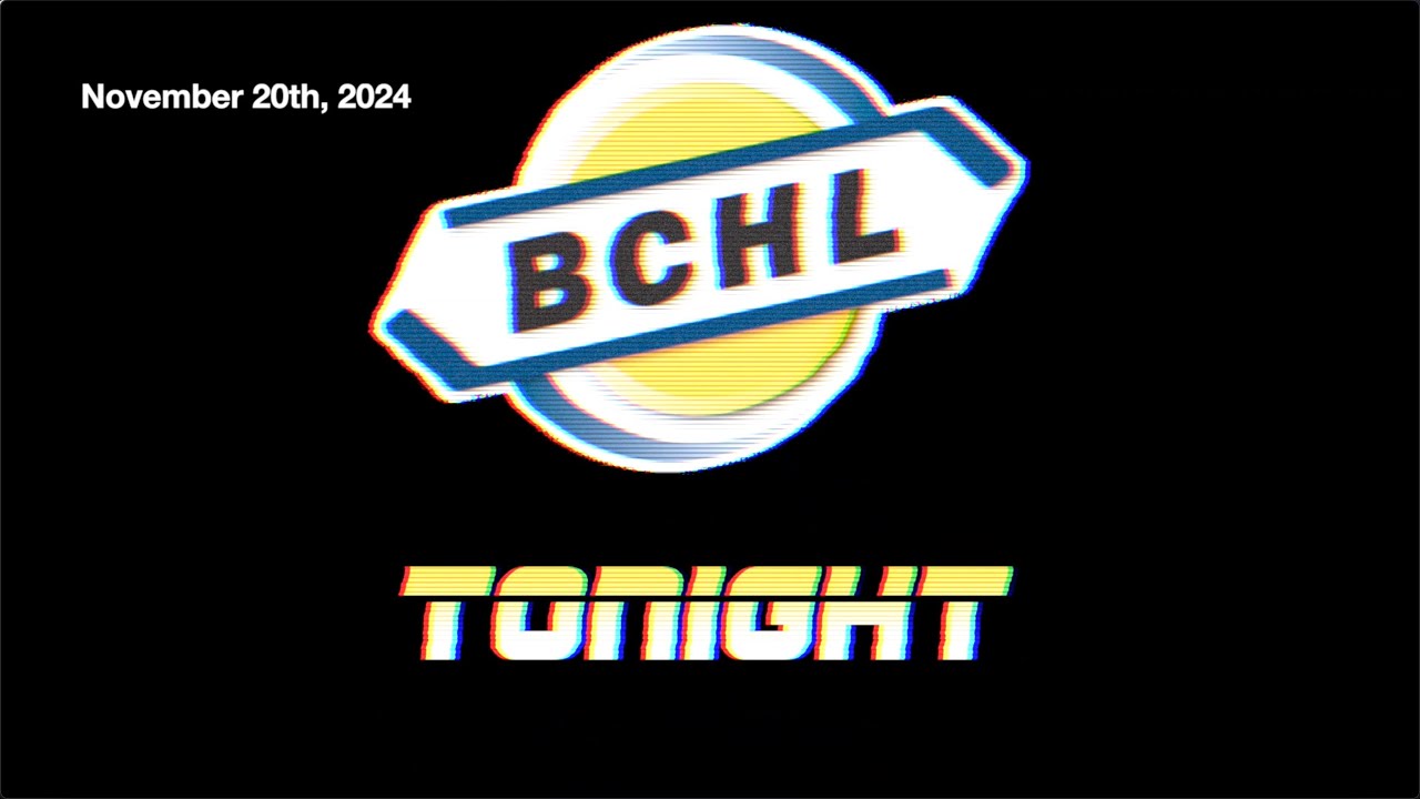 BCHL Tonight - November 20th, 2024