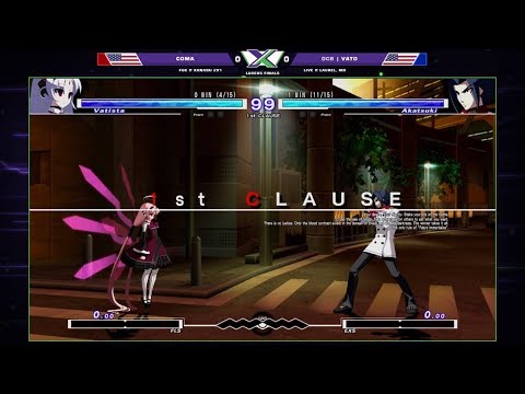 F@X 291 UNIST - Coma (Vatista) Vs. Vato (Akatsuki) - Under Night In-Birth Exe:Late[st] Losers Finals