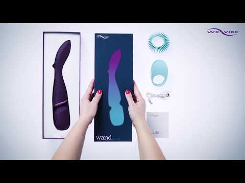 Wand By We-Vibe Telefon Kontrol Vibratör Masaj Aleti.