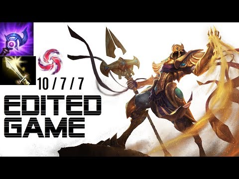 EDITED GAMEPLAY !! | Azir vs Talon | Witness Azir ranked game