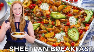 Easy Sheet Pan Breakfast Potatoes Recipe | One-Pan Breakfast! by Tatyana's Everyday Food