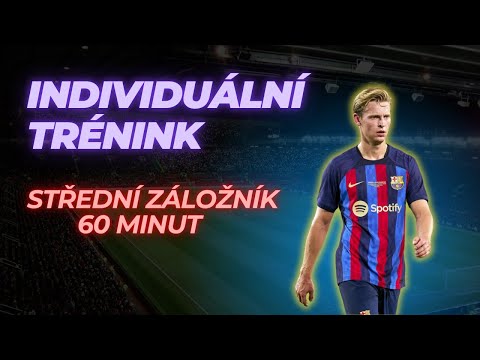 INDIVIDUÁLNÍ TRÉNINK - Střední Záložník 60 minut