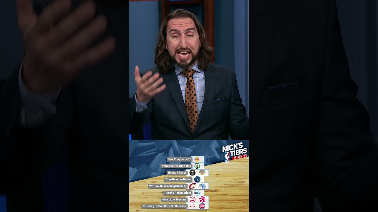 Nick reveals his latest NBA Tiers 👀 #nba #lakers