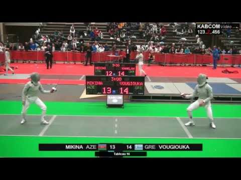 SWS 2015 Ghent - T16 - Mikina AZE v Vougiouka GRE