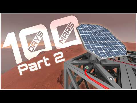 Fully Automated Solar Tracking in Stationeers | Surviving 100 Days on Mars