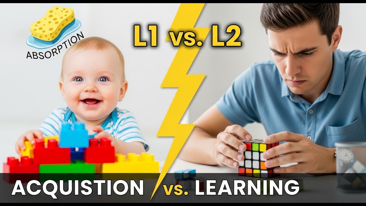 TKT Unit 12: L1 vs L2 Learning 🧠 Acquisition vs. Learning Explained