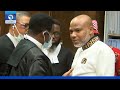 FULL VIDEO Nnamdi Kanu Appears In Court Wearing Same Fendi Outfit