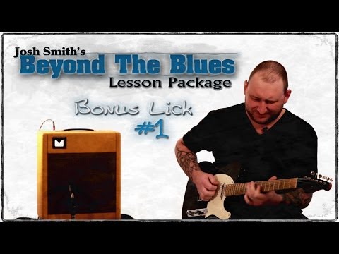 Josh Smith - Blues Guitar Lesson - Diminished Lick - Bonus Lick #1 - Guitar Breakdown - How To Play