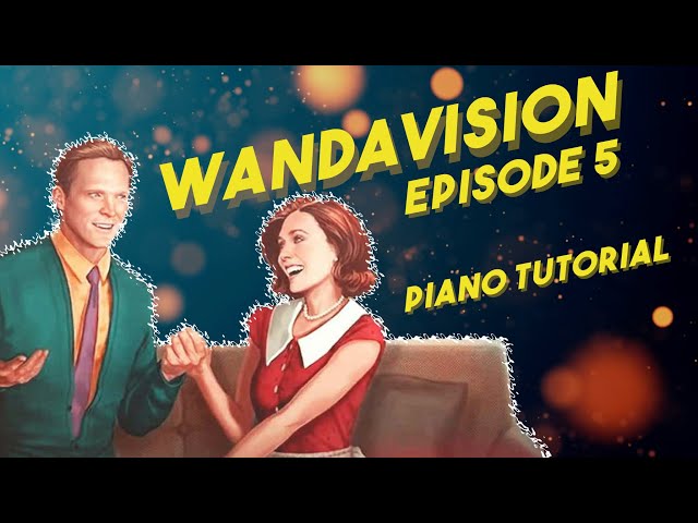Vídeo relacionado con Making It Up As We Go Along (Intro Jingle from "WandaVision" - Episode 5) - Piano Rendition