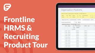 Frontline HRMS & Recruiting TOUR - Best K-12 HR software