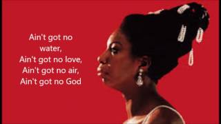 Ain&#39;t Got No - I Got Life -  Nina Simone