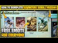 3 8 Adventure Scroll Missions PUBG Mobile Get Mythic Card Emote PUBGM