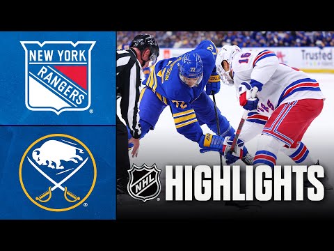 NHL Highlights | Rangers vs. Sabres | October 09, 2025