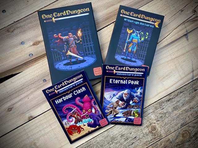 One Card Dungeon Board Game video thumbnail