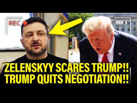 FURIOUS Zelenskyy SCARES Trump into FULL SURRENDER!!!