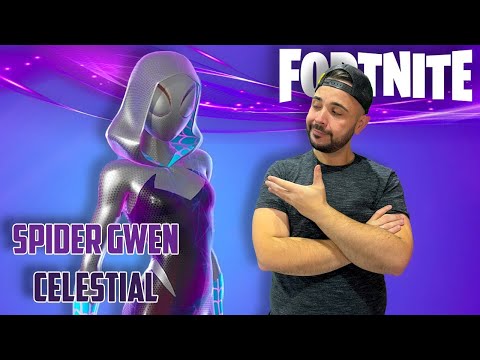 SPIDER GWEN CELESTIALE -  FORTNITE