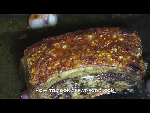 Crispy Chinese Roast Pork - Crispy Pork Belly Recipe - 脆皮燒肉‬ - Perfect Crispy Pork - Chinese Pork
