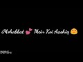 Huye Bechain Pehli Baar Whatsapp Status Satyajeet Jena