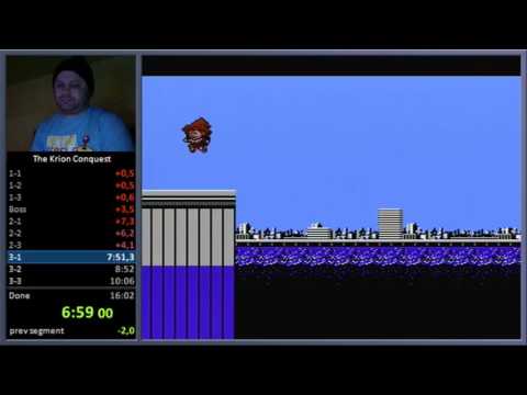 NES The Krion Conquest Speedrun in 15:46