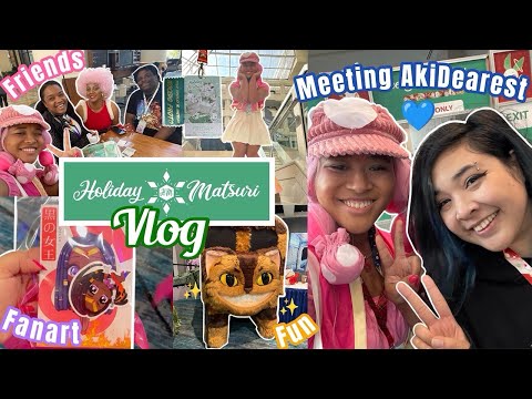 Holiday Matsuri 2022 Vlog 💚❄️