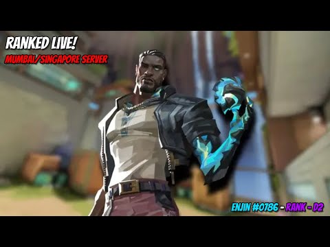 Diamond 2 Ranked LIVE ⚔️ | Mumbai / Singapore | Valorant Vertical
