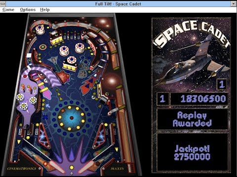 A Bored God Plays 3D Pinball Space Cadet