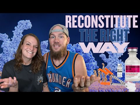 The Best way to Reconstitute 10 mg peptides