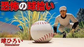 【話題作】開発者の野球の実体験を元にした「恐怖の球拾い」体験が色々とヤバ過ぎた... 【カジュアルホラーゲーム実況】球ひろいSimulator