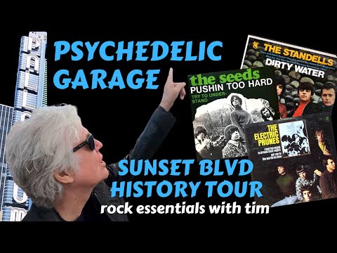 Psychedelic Garage. Sunset Blvd Nuggets Rock Music History Tour, 2025.