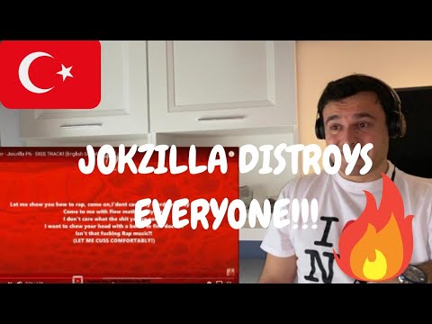 Italian Reaction to Turkish Rap Ft. Joker - Jokzilla P6 - DISS TRACK!